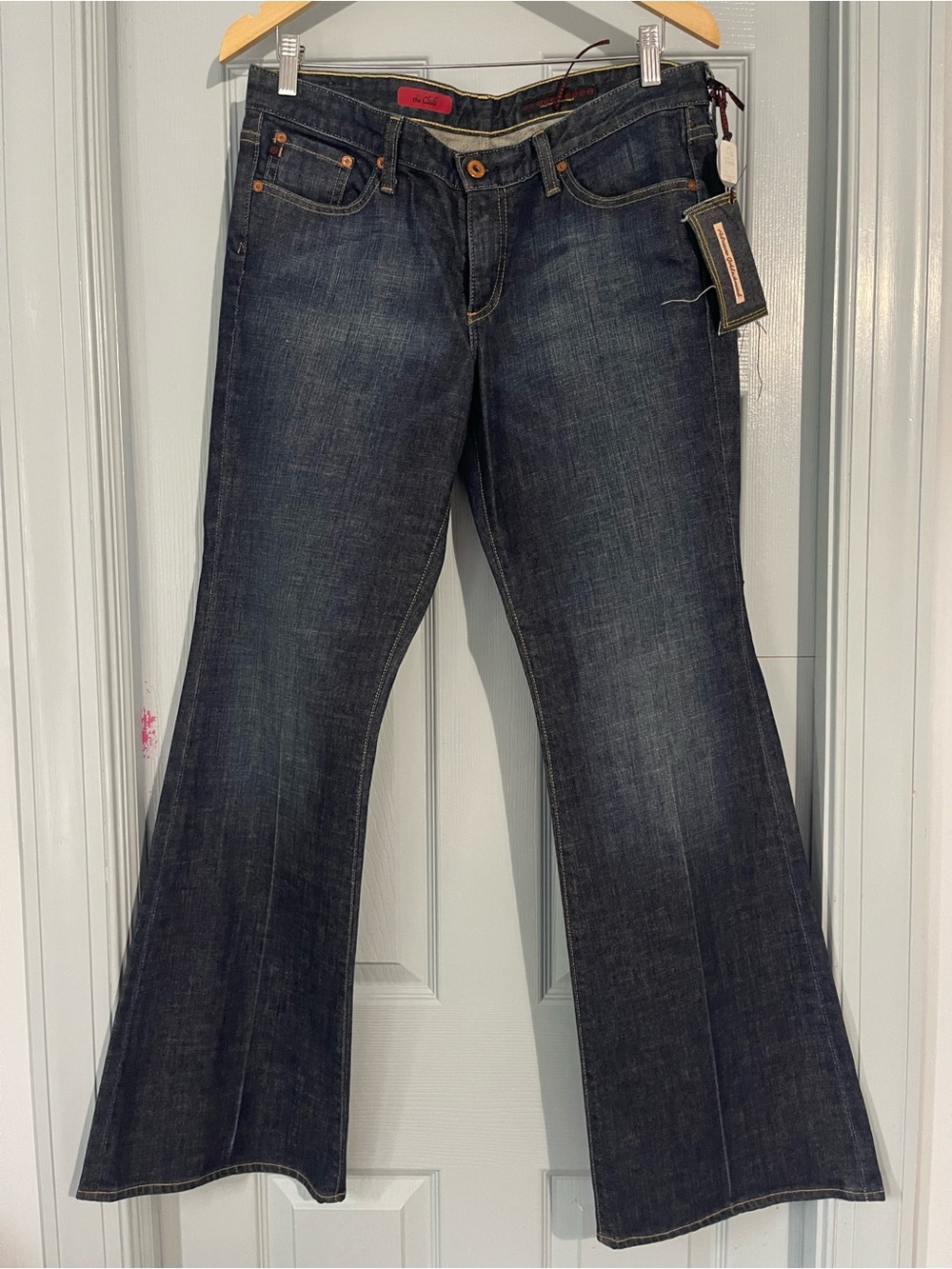Vintage AG Adriano Goldschmied Dark Indigo Flare Jeans
